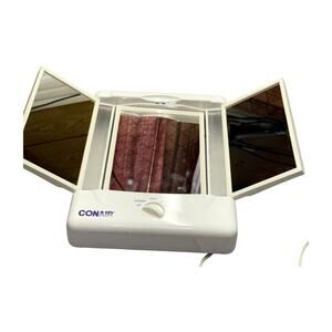 Conair Reflections Double Sided Lighted Makeup Mirror Polished Chrome